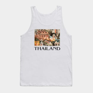 Thailand Historical Culture Illustration Tank Top